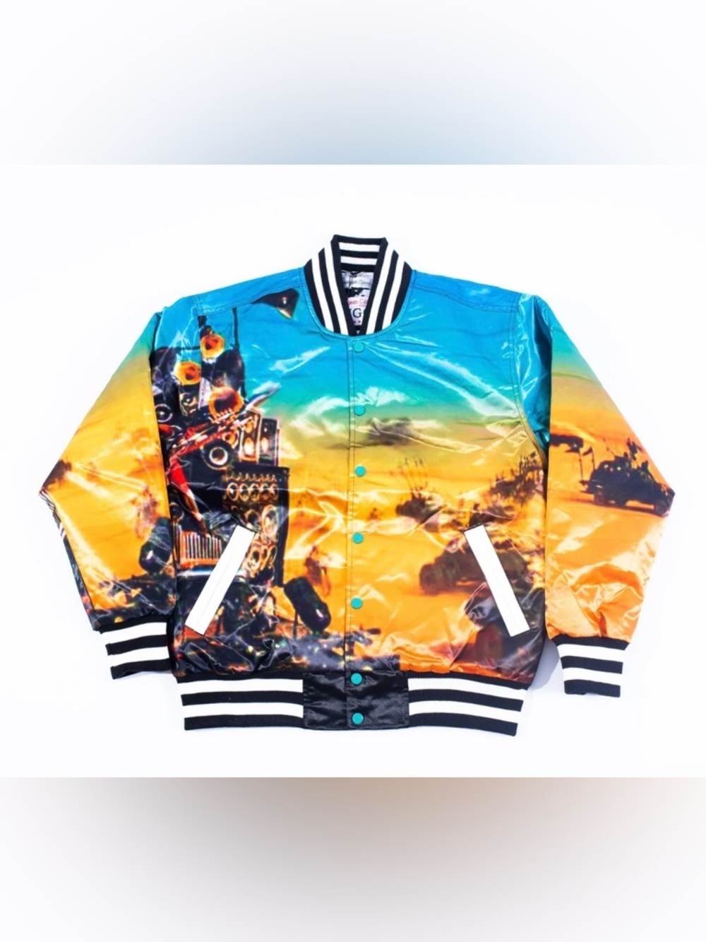 Headgear Classics Mad Max Fury Road Satin Jacket Multicolor Size S